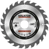 Kreator Pyörösahanterä 165mm, 24 hammasta