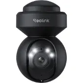 Reolink E1 Outdoor 5MP PTZ Auto Tracking AI WiFi kamera LED-kohdevaloilla (musta)