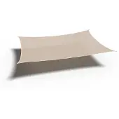Platinum , Coolfit aurinkopurje suorakulmainen 300x400cm luonnonvalkoinen
