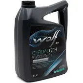 WOLF Officialtech Ms-fe Sae 5w-20 Moottoriöljy 5l