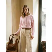 Minus Msmarina Knit Cardigan - Pink - L