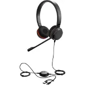 Jabra Evolve 30 II, Stereo MS, USB C/A adapter (5399-823-369)