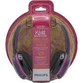 Philips Lasten kuulokkeet SHK2000PK/00, Langallinen, 12 - 22000 Hz, Musiikki, 100,2 g, Kuulokkeet, Vaaleanpunainen, Purppura