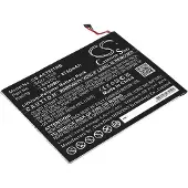 123accu Akku Tabletti Acer Chromebook Tab 10, D651N -tabletille, D651N