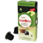 Gimoka | Ginseng-kahvi - 10 kapselia nespresso-koneisiin