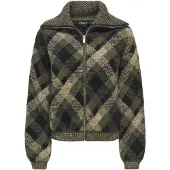 ONLY Onlmaroon Ls Zip Collar Cardigan Knt - Multi/patterned - XS