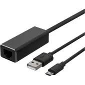 Deltaco CAST-ETHERNET - Ethernet-adapteri, Musta
