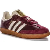 Adidas Originals Matalavartiset tennarit 'SAMBA OG' oranssi / punainen / viininpunainen
