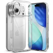 Ringke iPhone 17 Pro Fusion Hybridikotelo - Läpinäkyvä
