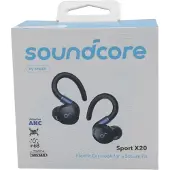 Soundcore Sport X20 -langattomat nappikuulokkeet, musta
