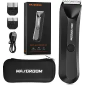 MAXGROOM RFCD-9087 monitoimitrimmeri LED-valolla - musta