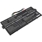 Cameron Sino Acer kannettavan tietokoneen Chromebook Spin 511 R752T-C3M5 / Chromebook Spin 511 R752T-C6LD yhteensopiva akku 3400mAh