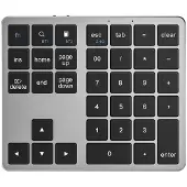 24hShop 34-näppäiminen Bluetooth-numeronäppäimistö, jossa on pitkä akunkesto