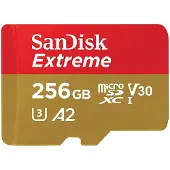 SanDisk Muistikortti Extreme microSDXC - 256GB - 256GB