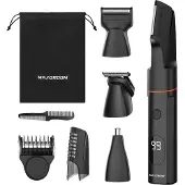 MAXGROOM Vartalotrimmeri LK-881 Multifunctional Trimmer with Replaceable Tips - Black