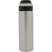Leifheit 3272 Thermo muki Flip 600ml, kahvimuki 100% tiivis, hopea