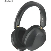 Dudao Max Wireless On-Ear Bluetooth Headphones with ANC - Black