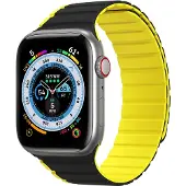 DUX Ducis Magnetic Strap (LD Version) Apple Watch 4/5/6/7/SE/8 40/41mm black/yellow