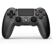 24.Se Bluetooth-käsiohjain kosketuspaneelilla PlayStation 4:lle (PS4) - harmaa