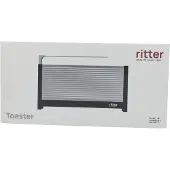 RITTER Werkzeuge ritter leivänpaahdin 630010 volcano 3, alumiini, pitkäaukkoinen leivänpaahdin, jossa on korkealaatuinen