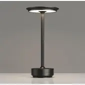 24hShop Pöytävalaisin/yövalo, jossa on kosketusohjaus ja USB-lataus - Svart