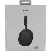 Sony WH-1000XM5SA langattomat around-ear kuulokkeet (musta/pehmeäkuo.)