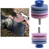 24hShop Terän teroitin ruohonleikkureille korundista 2-pack 2-pack