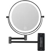 24hShop Meikkipeili, jossa on 7x suurennus ja LED-valo