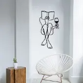 Hobby Hall Asir seinäkoriste Bien, 73 cm