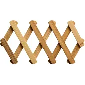 Aida - Raw Teak Pannunalunen taitettava 60 cm
