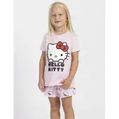Hello Kitty Pyjama, Vaaleanpunainen, 128-134