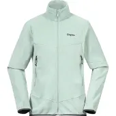 Bergans Juniors' Fleece Midlayer Jacket Mint Crush Välikerrospuserot 128
