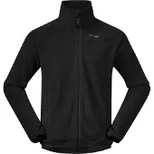 Bergans Men's Hareid Fleece Jacket Nohood Black Välikerrospuserot S