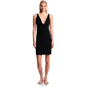 Emporio Armani for woman. EW003275_AF20238 Black beach dress (M), Casual, Beachwear, Polyester, Sleeveless / Straps