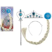 Toi-Toys Ice Princess with Braid Tiara and Staff Set