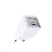 Anker 20W Nano Pro Charger, GaN-verkkovirtalaturi, USB-C, valkoinen