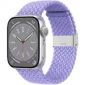 CaseOnline Punottu Kellon ranneke Watch Series 10 (42mm) - Lightpurple