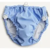 Imse Vimse Swim Diaper Drawstring S/M 6-10Kg, Light Blue - Blue - S/M 6-10KG