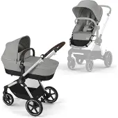 Cybex EOS Lux Yhdistelmävaunut, Stone Grey/ Mid Grey