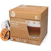 Kaffekapslen | Latte Macchiato Caramel - 16 kapselia Dolce Gusto-koneisiin