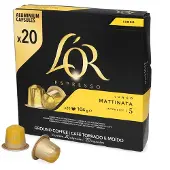 L’OR | Lungo Mattinata - 20 kapselia nespresso-koneisiin