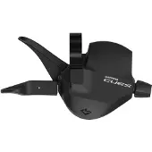 Shimano Cues SL-U4000 9-vaihteinen vipuvaihde, jossa on näyttö
