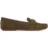 Ralph Lauren Barnsbury Suede Loafer - Khaki green - 42