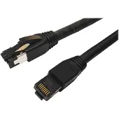 Microconnect S/FTP Cat8.1 suojattu laitekaapeli, 5m, musta