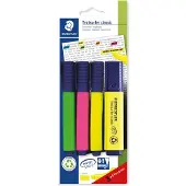 Staedtler 364 A BK4D, 4 kpl, Monivärinen, Sekalainen, Monivärinen, 5 mm, Kupla