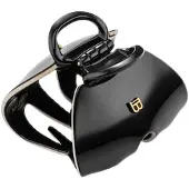 Balmain Hair Couture Cellulose Acetate Pince à Cheveux Impériale Black/White Hiuspinnit 1 kpl