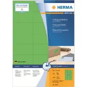 Herma 4409, Vihreä, Suorakulmio, Kiinteä, Paperi, Matta, Laser/Inkjet