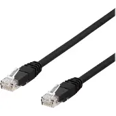 Deltaco – U/UTP Cat6 laitekaapeli, 15m, 250MHz, UV-suojaus, musta (TP-615UV)