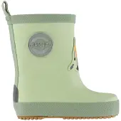 Mikk-Line Wellies 3D Patch - Barefoot - Green - 24