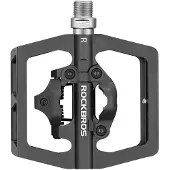 RockBros PD15-BK Aluminum Alloy Bicycle Pedal Set - Black